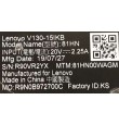 Γνήσιος Φορτιστής Lenovo V130-15IKB 20V - 2.25A 3.25A